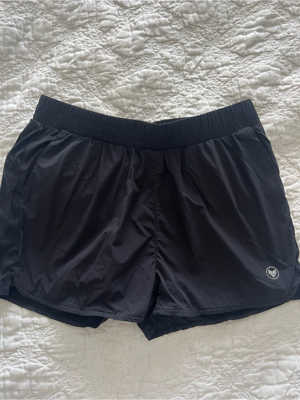 Woman’s Black Athletic Shorts - Lightweight Running Shorts